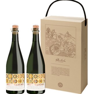 1808 Espumante Brut Nature Pack 2 unidades garrafa 75 cl