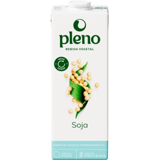 Pleno Bebida Vegetal de Soja embalagem 1 L