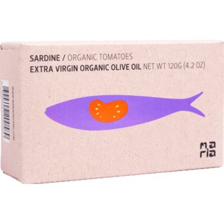 Maria Organic Sardinhas em Tomate Biológico 120 g