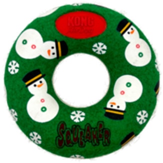 Kong Brinquedo de Natal para Cão Donuts embalagem 1 unidade