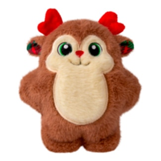 Kong Brinquedo para Cão Rena de Natal embalagem 1 unidade