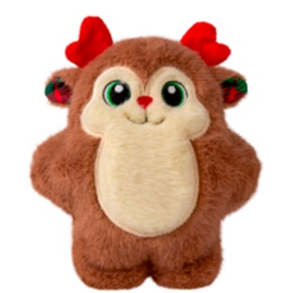 Kong Brinquedo para Cão Rena de Natal embalagem 1 unidade