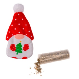 Kong Brinquedo para Gato de Natal Gnomo embalagem 1 unidade