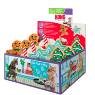 Kong Brinquedo para Gato Sortido de Natal embalagem 1 unidade