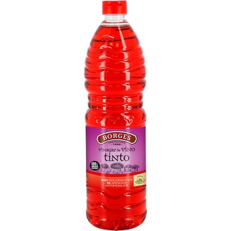 BORGES vinagre de vino tinto botella 1 l