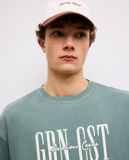 Green Coast - Camiseta manga corta logo.