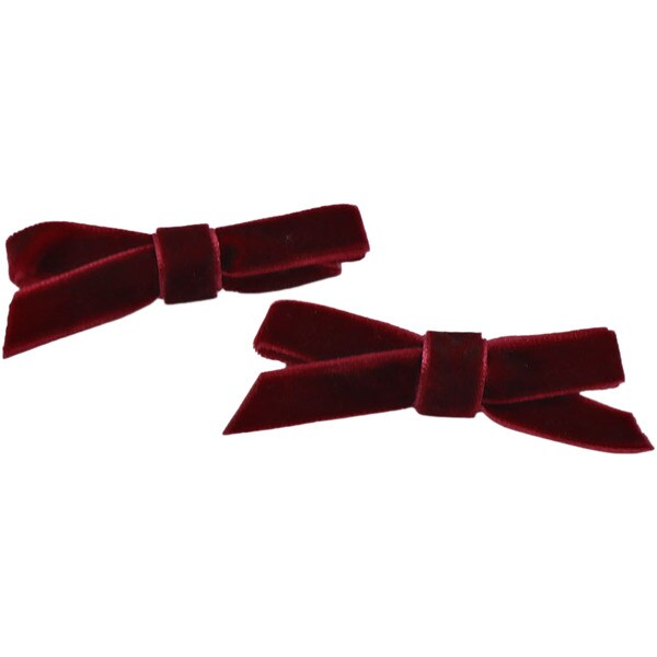 Haarklammer mit Samtschleife 1 Einheit verschiedene Modelle je nach Verfügbarkeit