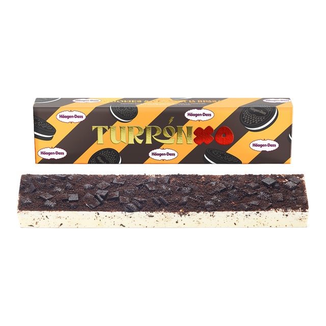 Turrón Cookies & Cream a la brasa Dabiz Muñoz XO