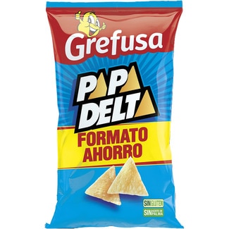 GREFUSA aperitivos de patata Papa Delta sin gluten bolsa 135 g formato ahorro
