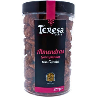 TERESA MATE almendras garrapiñadas con canela bote 220 g