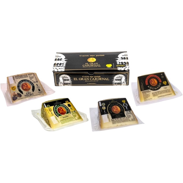 Käseauswahl in Ecken 4 Stück Box 800 g