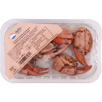 DELFIN bocas de cangrejo africano crudas ultracongeladas bandeja 300 g