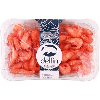 DELFIN camarón cocido bandeja 200 g