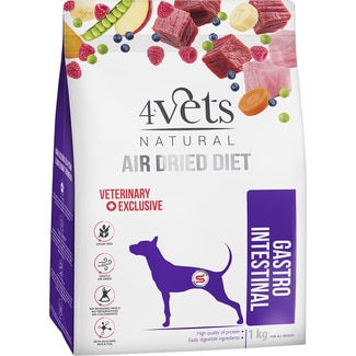 4VETS pienso para perros adultos gastrointestinal Natural ternera y pavo envase 1 kg