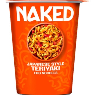 Naked Noodles Teriyaki embalagem 78 g