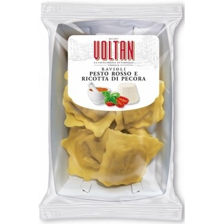 Voltan Ravioli Pesto Rosso e Ricotta di Pecora unidade 250 g