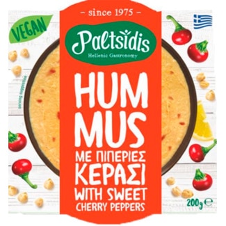 Paltsidis Paté Hummus com Pimentos Cherry unidade 200 g