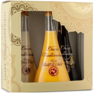 Zimbro Conjunto de 3 Licores garrafa 10 cl