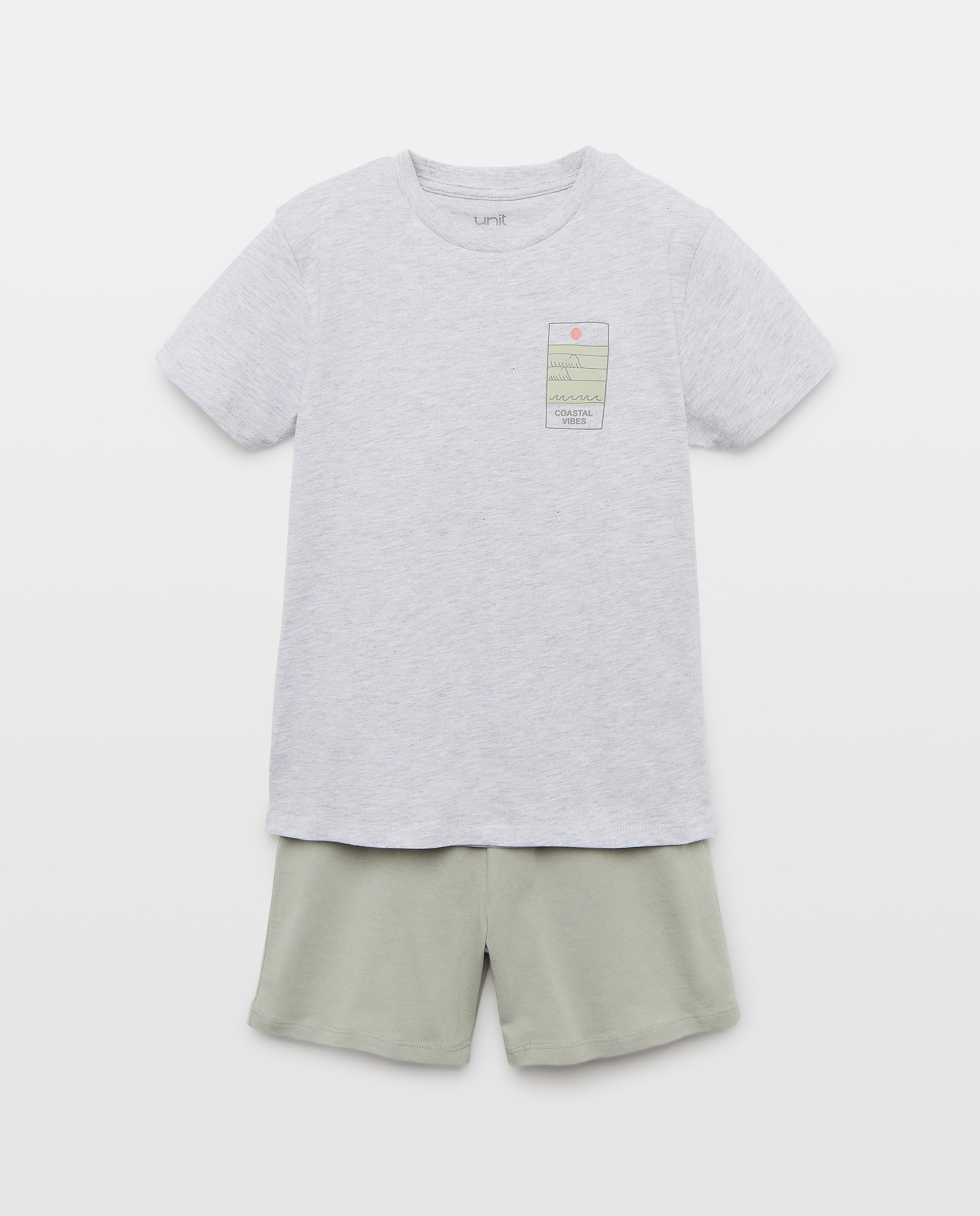 Imagen 0 de Pijama de niño estampado corto
