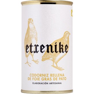 ETXENIKE codorniz rellena de foie lata 200 g