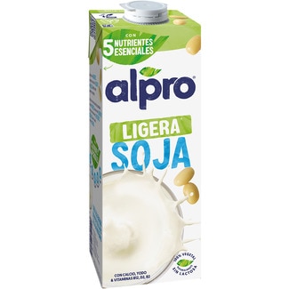 ALPRO bebida de soja ligera con calcio brik 1 l