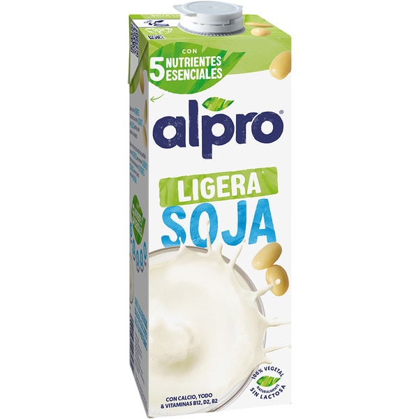 light soya drink with calcium carton 1 l