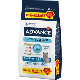 pienso para gatos adultos esterilizados pavo y cebada ADVANCE