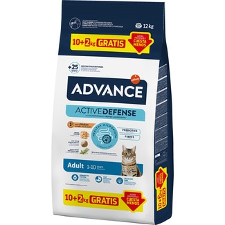 ADVANCE food for adult cats chicken container 12 kg