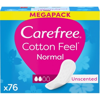 CAREFREE protege slips Cotton caja 76 unidades