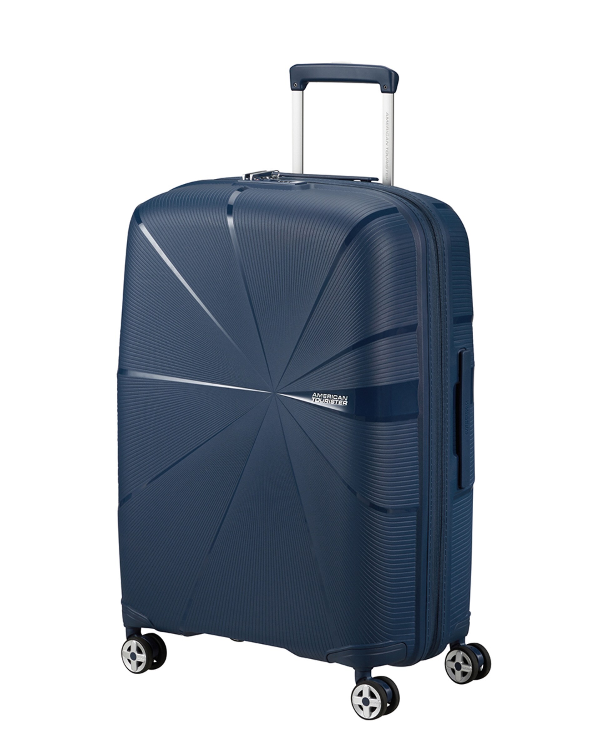 Trolley Médio Expansível Starvibe Rígido com Capacidade até 77 L Azul-9