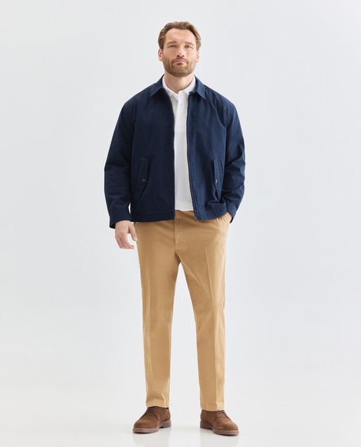 Emidio Tucci - Pantalón de hombre tallas grandes sport Fit Tapered.