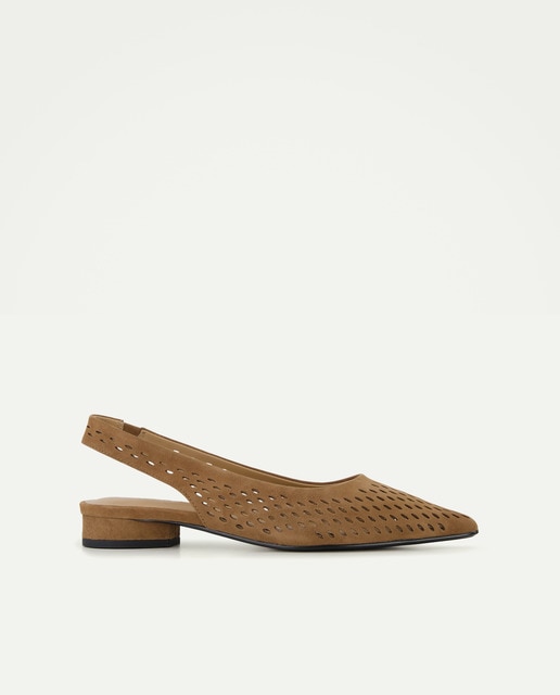 Latouche - Zapato mujer plano, troquelado.