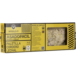 MORALEJO Asado fácil paletilla de cordero lechal caja 350 g