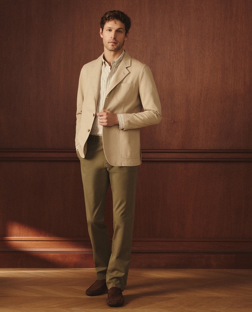 Lloyd's - Pantalón chino de hombre regular fit.