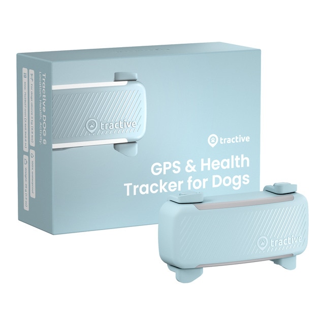 Tractive – Gps para perros TRDOG6BR Tractive. Menta Talla Única