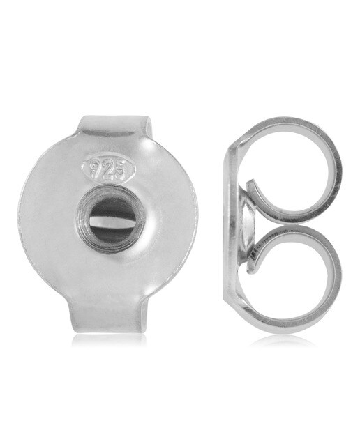 Accesorios en plata de Ley 925.Plata de Ley 925.Peso: 0,2 gr. Tipo de cierre: Presión