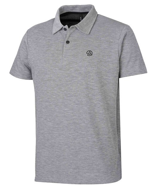 Polo de hombre manga corta con tejido reciclado