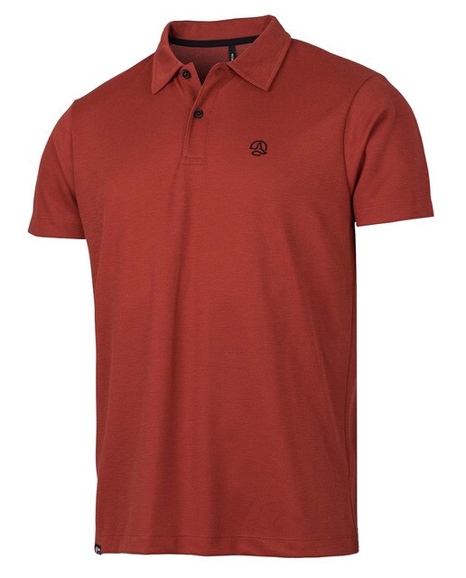 Polo de hombre manga corta con tejido reciclado