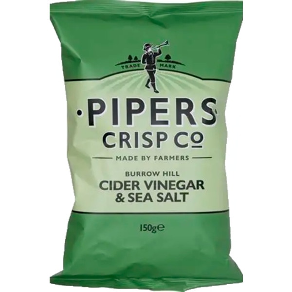 Batatas Fritas Vinagre de Cidra e Sal embalagem 150 g
