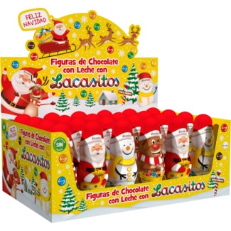 Lacasitos Figuras de Natal embalagem 34 g