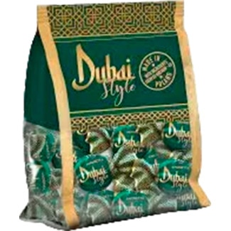 Miesko Bombons Chocolate do Dubai embalagem 241 g