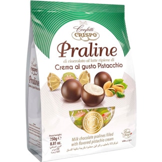 Crispo Bombons de Pistacho embalagem 250 g
