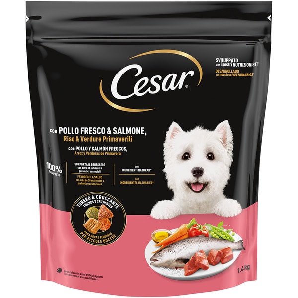 pienso para perros mini pollo y salmón Behälter 1,4 kg