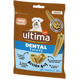 ULTIMA Zahnsnacks für Hunde kleiner Rassen Behälter 90 g