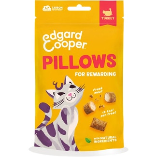 EDGARD&COOPER snacks para gatos adultos pavo bolsa 60 g