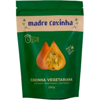 Madre Coxinha Mini Coxinhas Vegetarianas embalagem 290 g