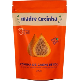 Madre Coxinha Mini Coxinhas Carne Sol embalagem 290 g