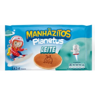 Manhãzitos Planetus Panquecas embalagem 208 g