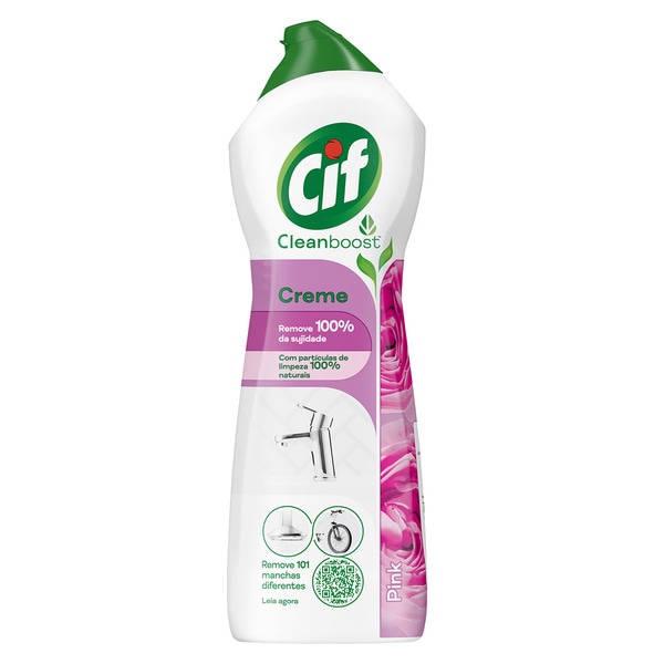 Detergente Creme Pink Flowers embalagem 700 ml