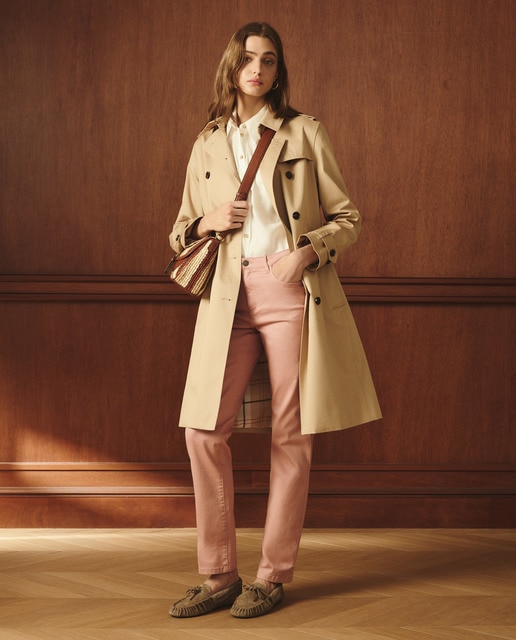 Lloyd's - Pantalón semipitillo básico de mujer.